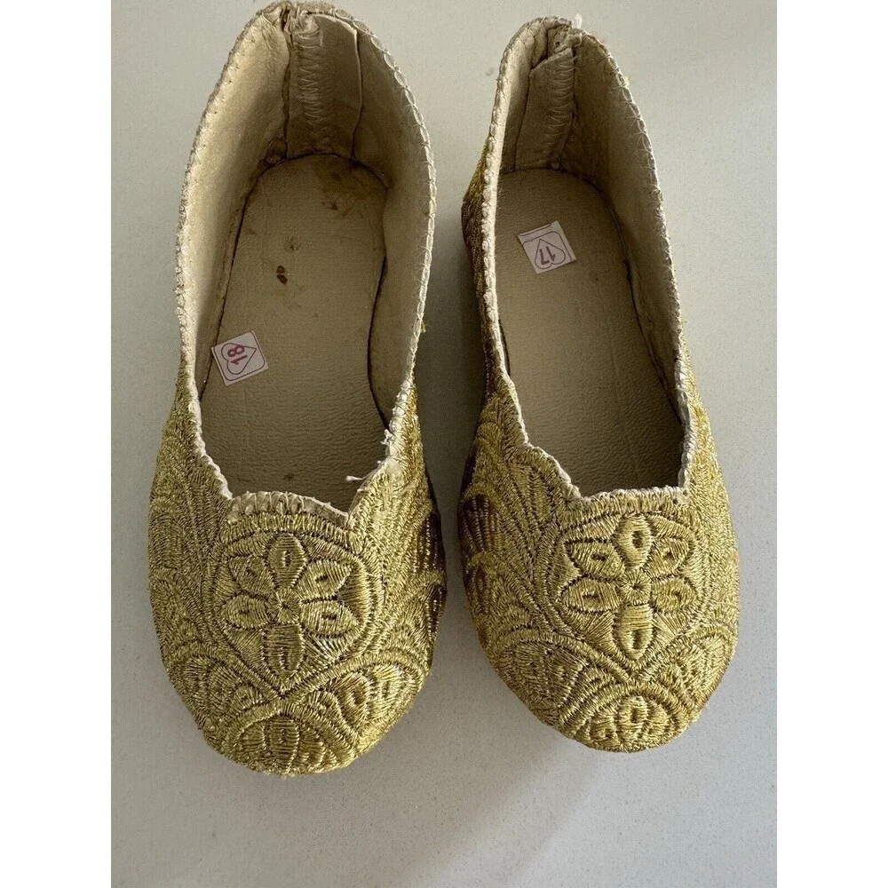 Moroccan Shoes Baby Girls Slipper Berber Babouche Handmade Leather Traditional